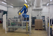 Réalisation robot mise en caisse et palettisation
